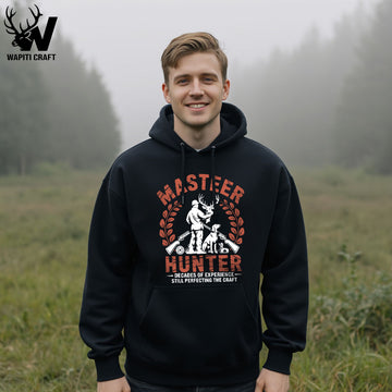 Master Hunter Hoodie Decades of Hunting Experience Still Honing the Craft - Wapiti Craft