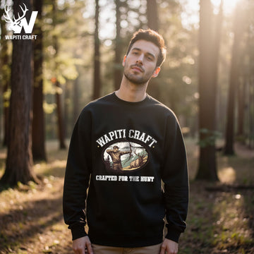 Crafted for the Hunt – Vintage Archery Elk Sweatshirt
