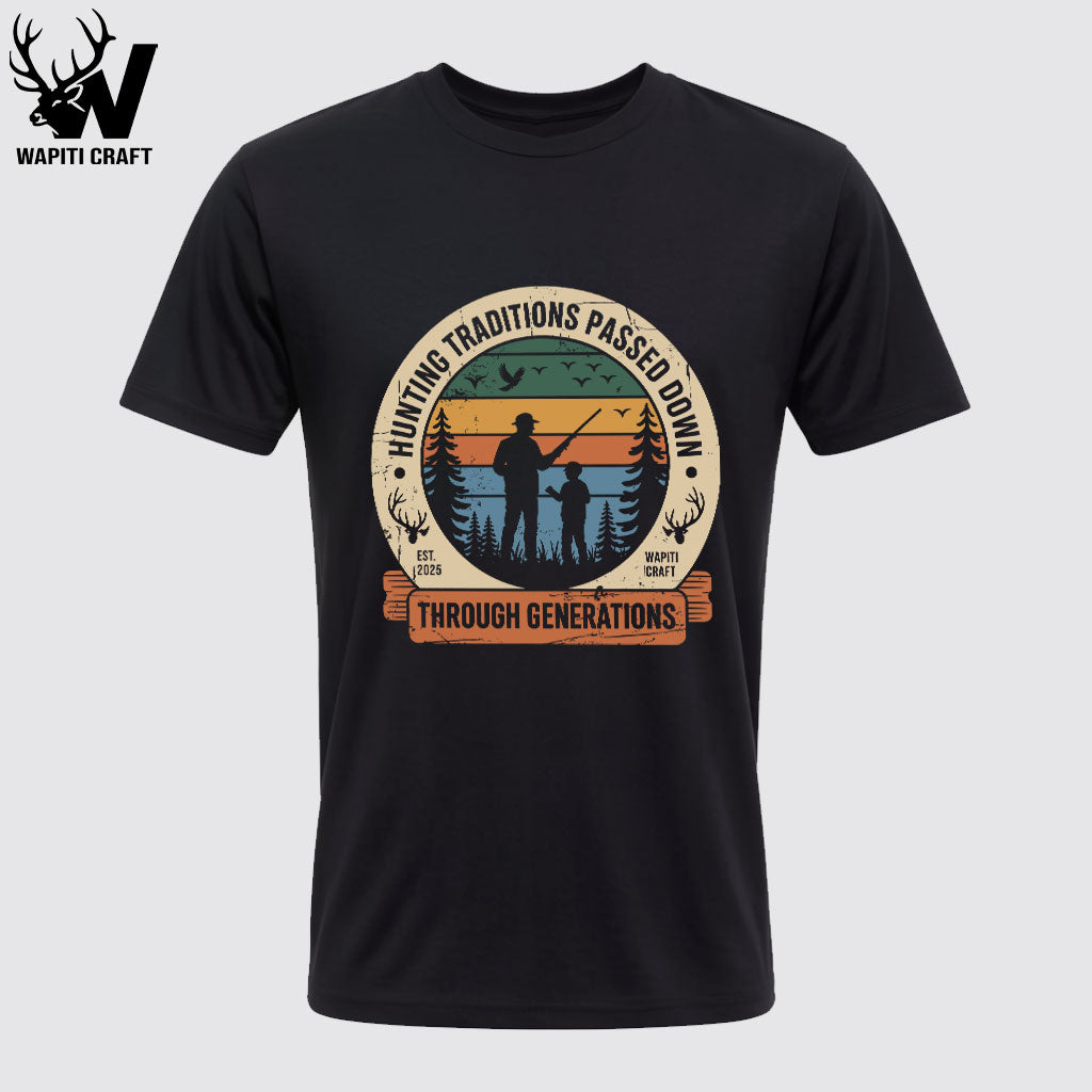 Hunting Traditions – Passed Through Generations T-Shirt