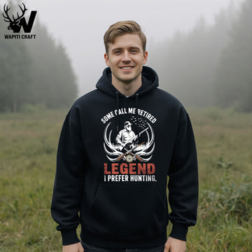 Enduring Hunting Passion Hoodie For Seasoned Hunters and Wild Marksmen - Wapiti Craft