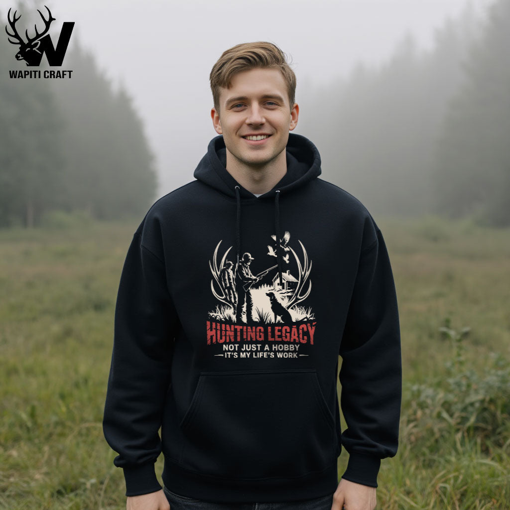 Hunting Legacy Hoodie Still Sharpening the Skill, No Matter the Season Wapiti Craft