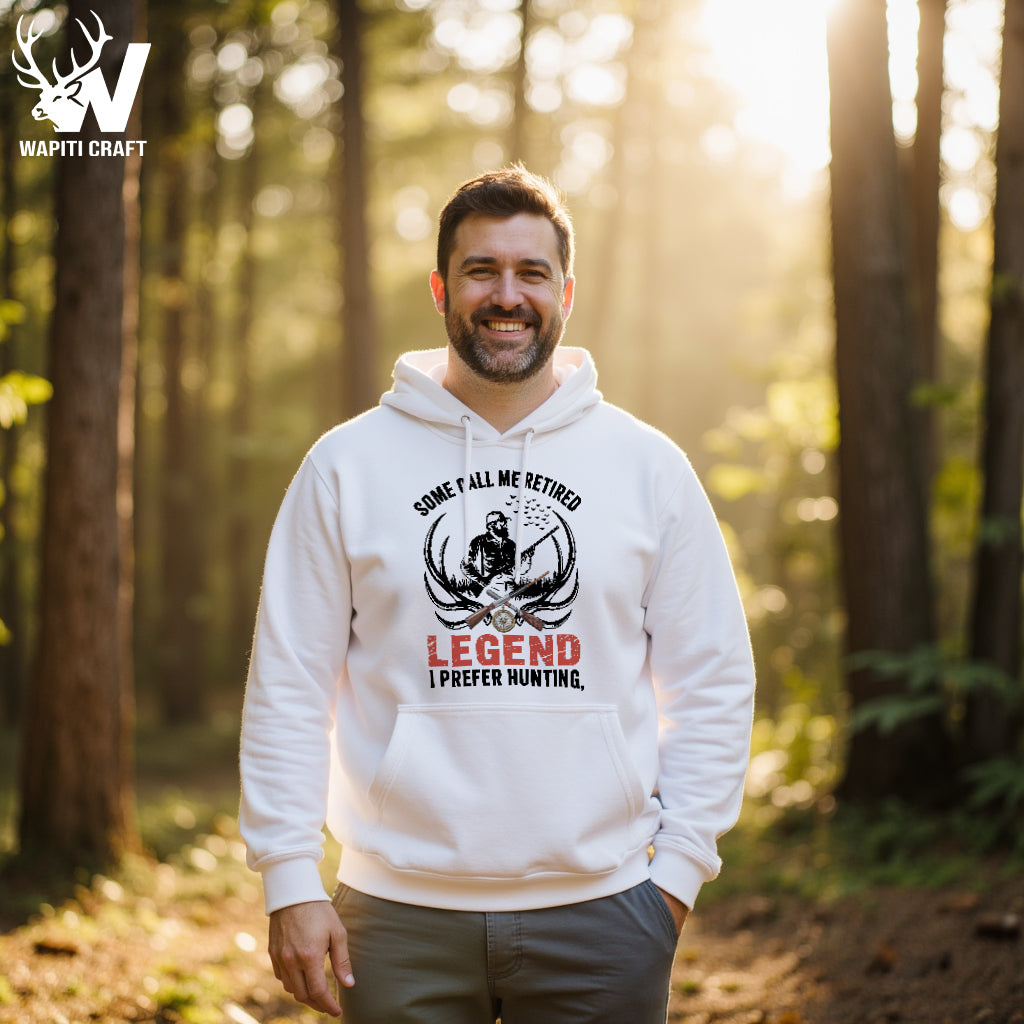 Enduring Hunting Passion Hoodie For Seasoned Hunters and Wild Marksmen - Wapiti Craft