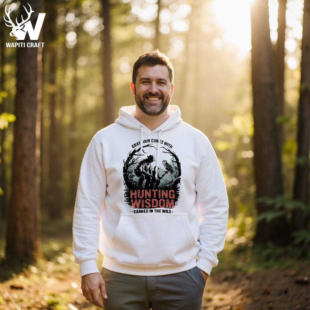 Hunting Wisdom – Earned in the Wild Hoodie