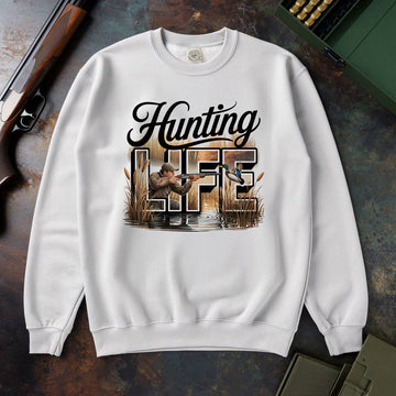 Hunting Life Shirt, Duck Hunting T-shirt, Waterfowl Hunter Tee, Outdoor Sportsman, Gift For Hunters, Wapiti Craft Sweatshirt